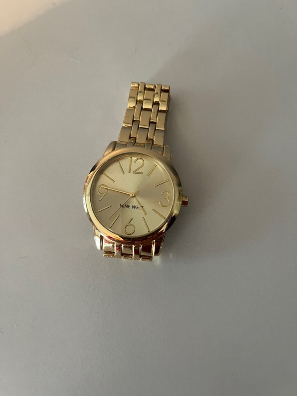 Nine West Gold Dial Women's Bracelet Watch